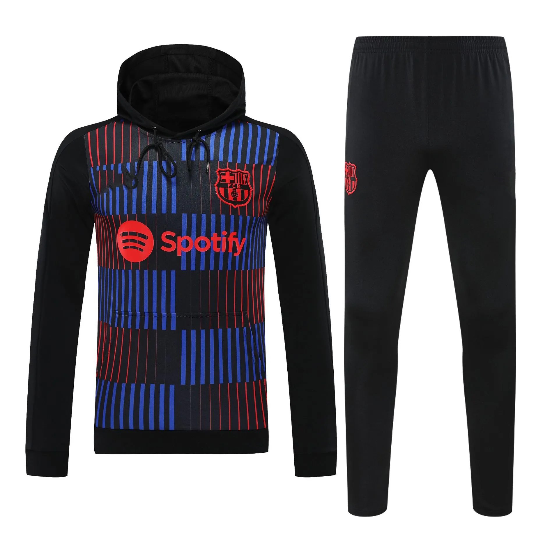 Inter Milan Training Hoodie and Sweatpants Set Navy Blue Tracksuit - 16