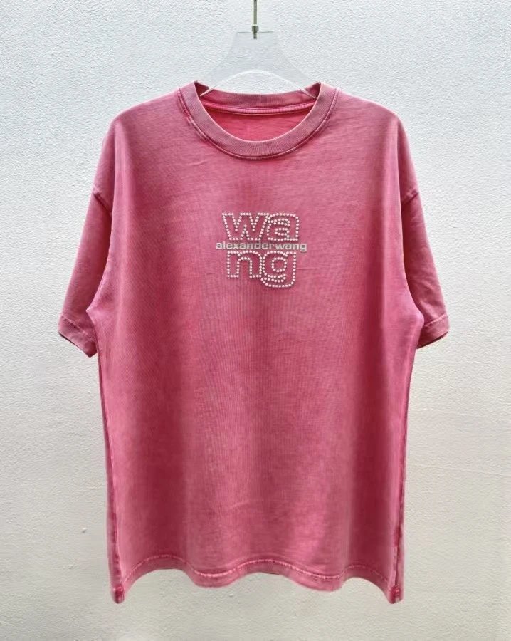 Alexander Wang Logo Print White T-Shirt - 13