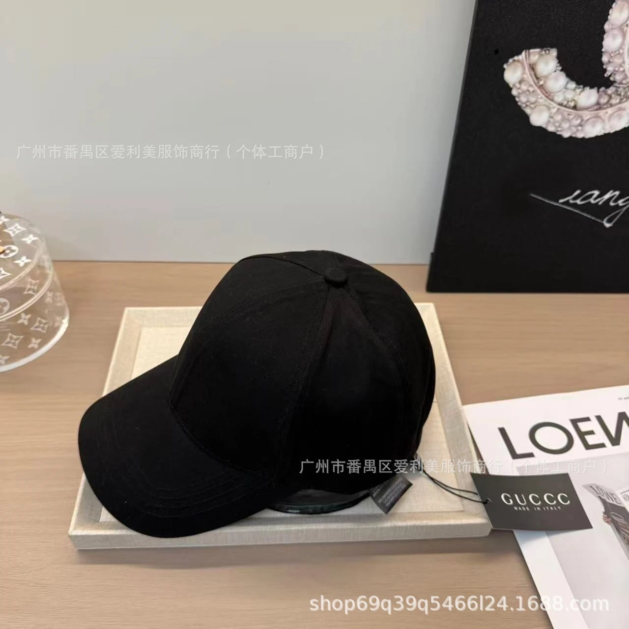 Gucci Hats Plain cotton baseball cap image 2