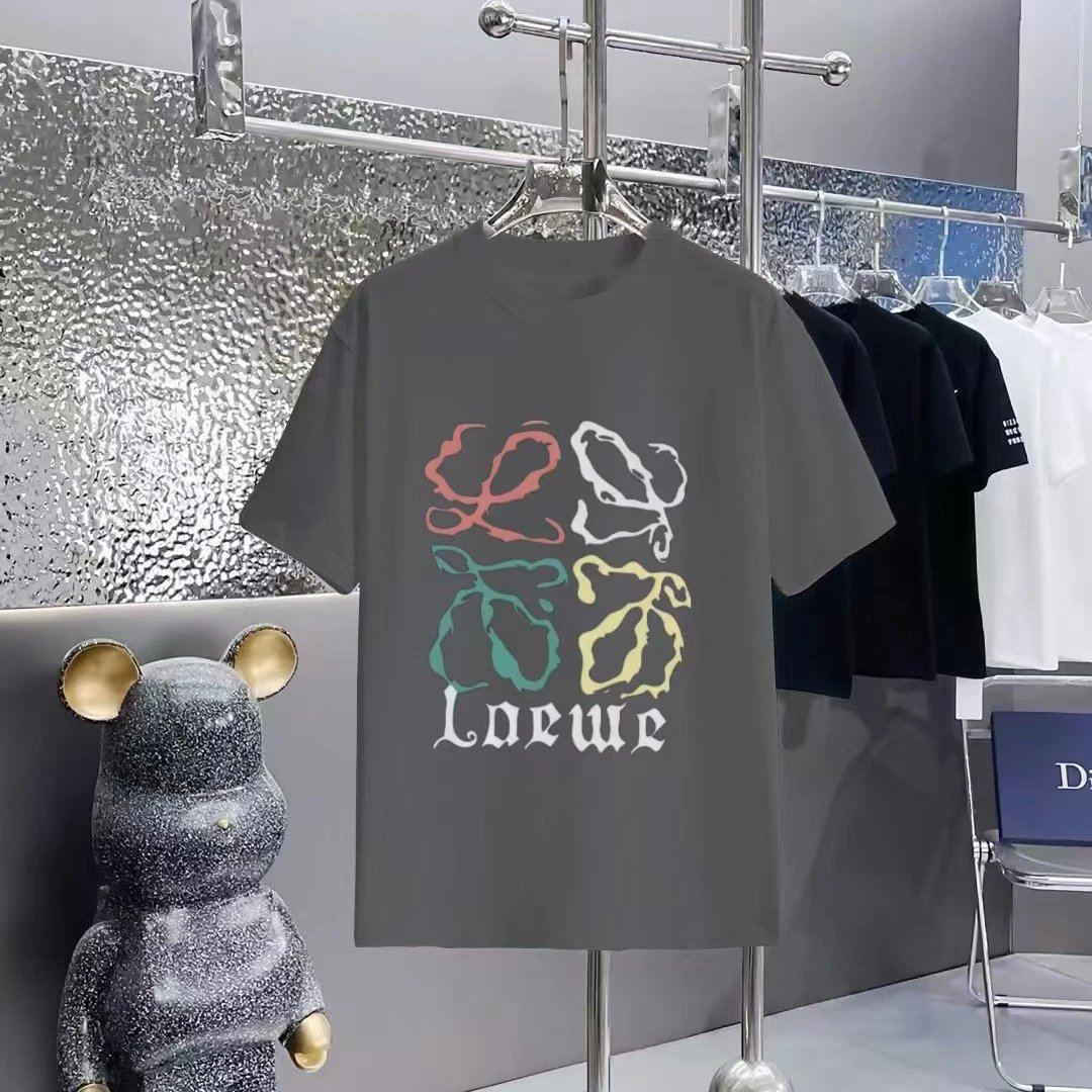 Loewe Puzzle Logo Print Black T-Shirt - 6