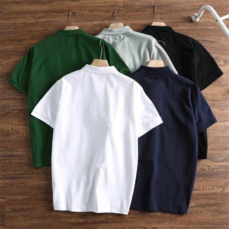 Design Classic Fit Mint Green Polo Shirt Tops Polo - 3