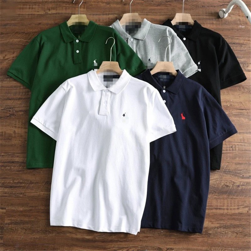 Design Classic Fit Mint Green Polo Shirt Tops Polo - 4