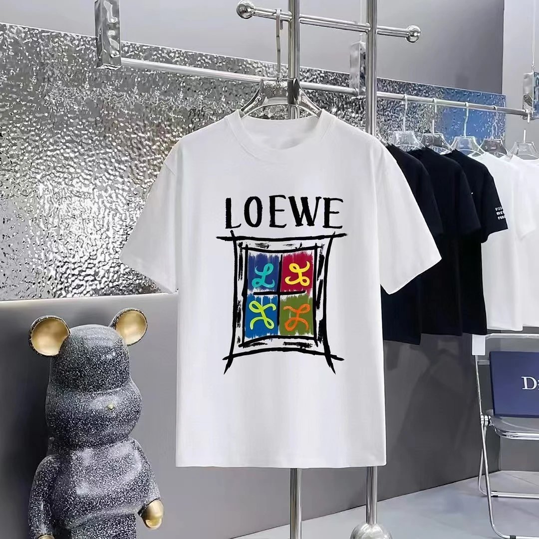 Loewe Puzzle Logo Print Black T-Shirt - 13