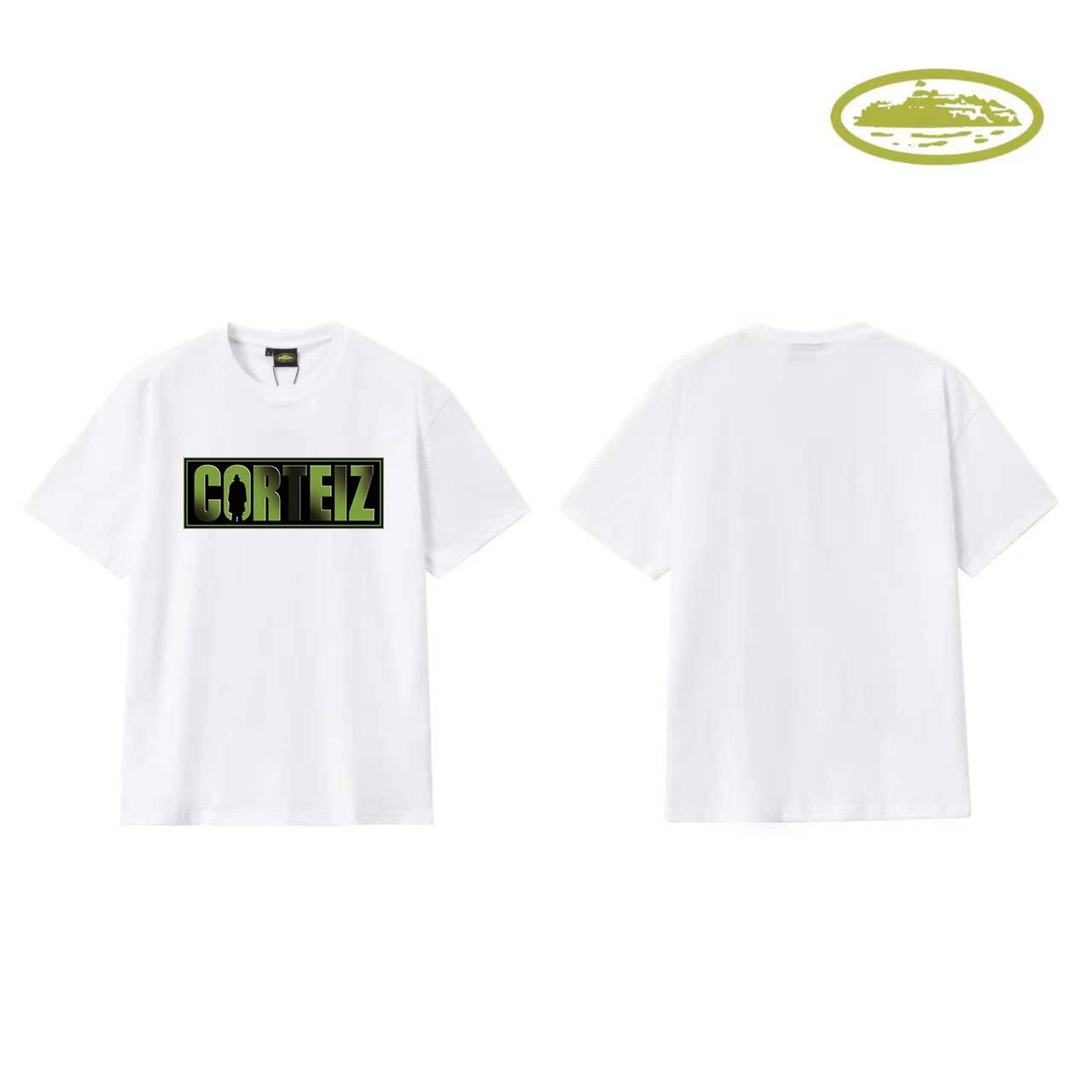 Design Graphic Print White T-Shirt - 13