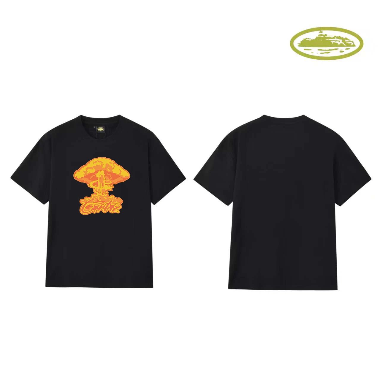 Design Graphic Print White T-Shirt - 16