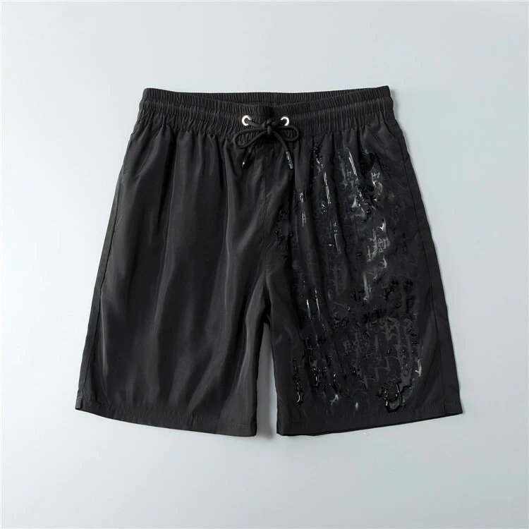 Louis Vuitton Swimwear Water-reactive monogram swim shorts with mesh lining — D3820 Black