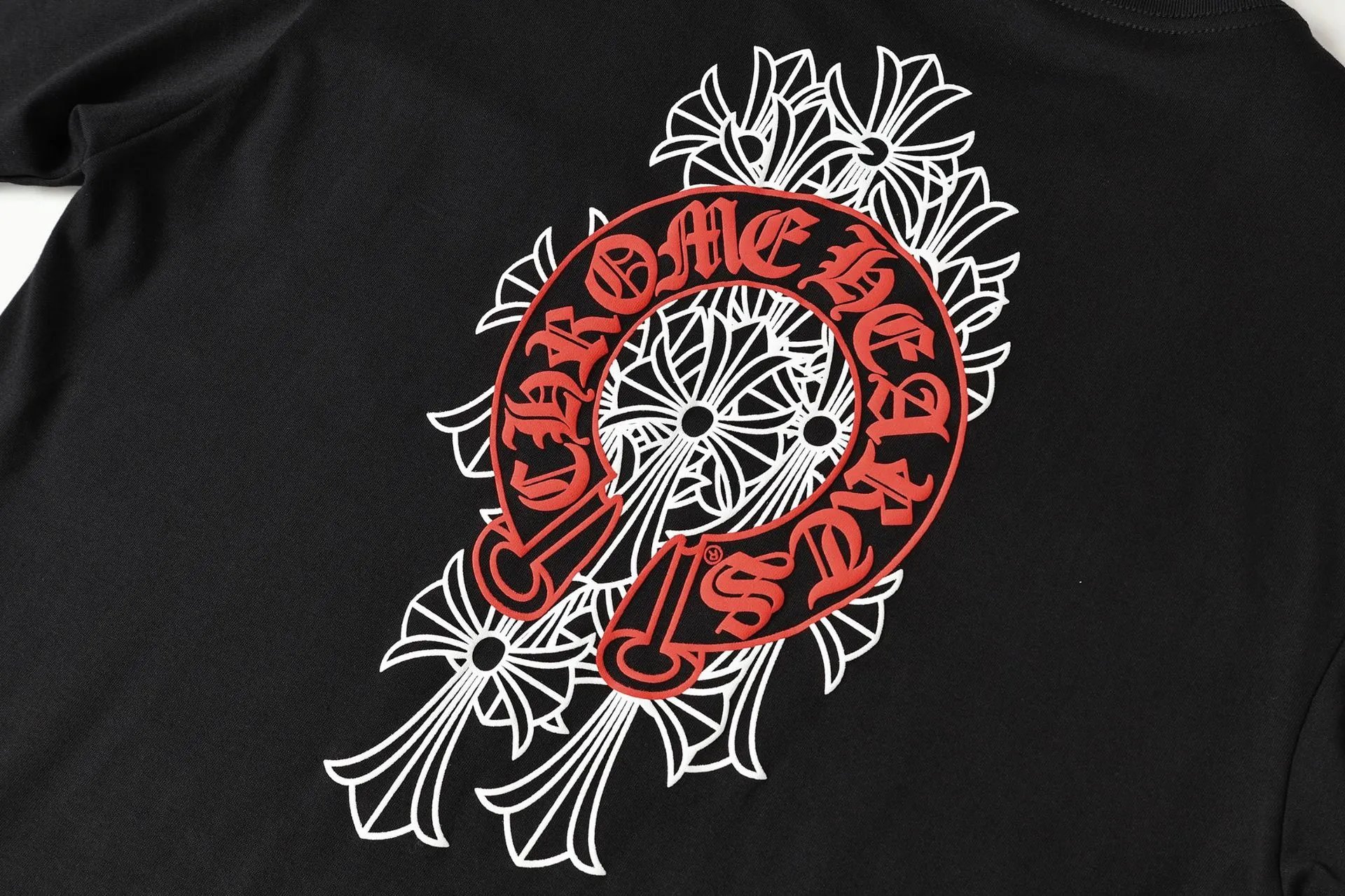 Off-White x Chrome Hearts Cross Motif White T-Shirt - 20