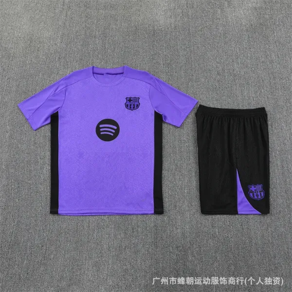 FC Barcelona x Spotify Training Set Purple / Black Activewear - 1