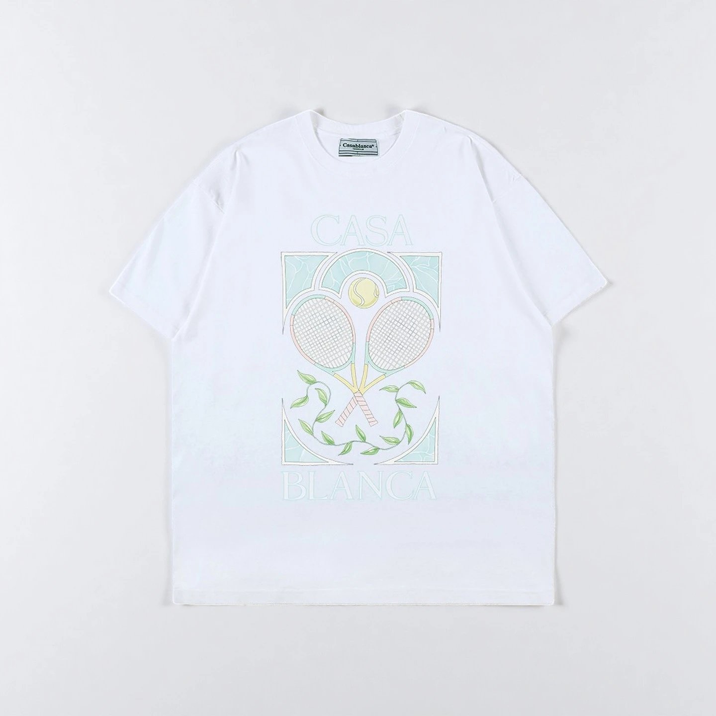 Casablanca Casa Sport Graphic Print White T-Shirt - 11