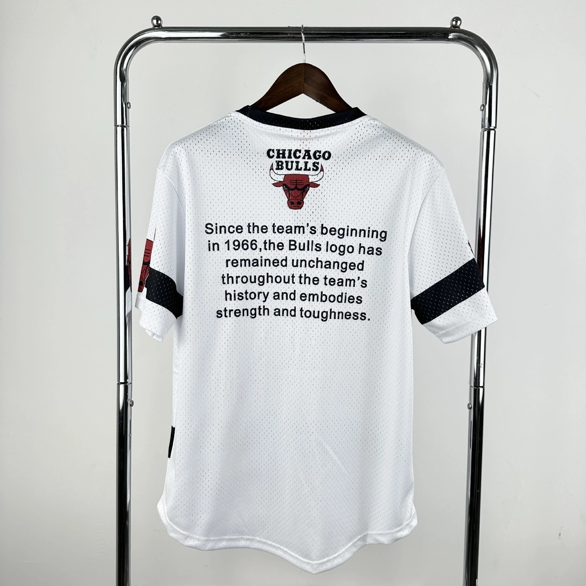 Mitchell & Ness Houston Rockets Throwback Mesh Jersey White - 18