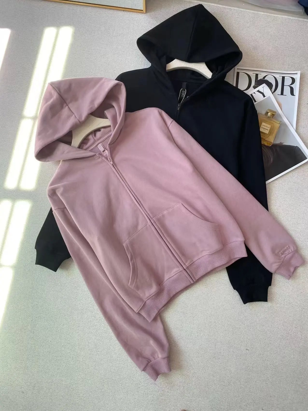 Design Ribbed Long Sleeve Crop Top Dusty Pink - 12