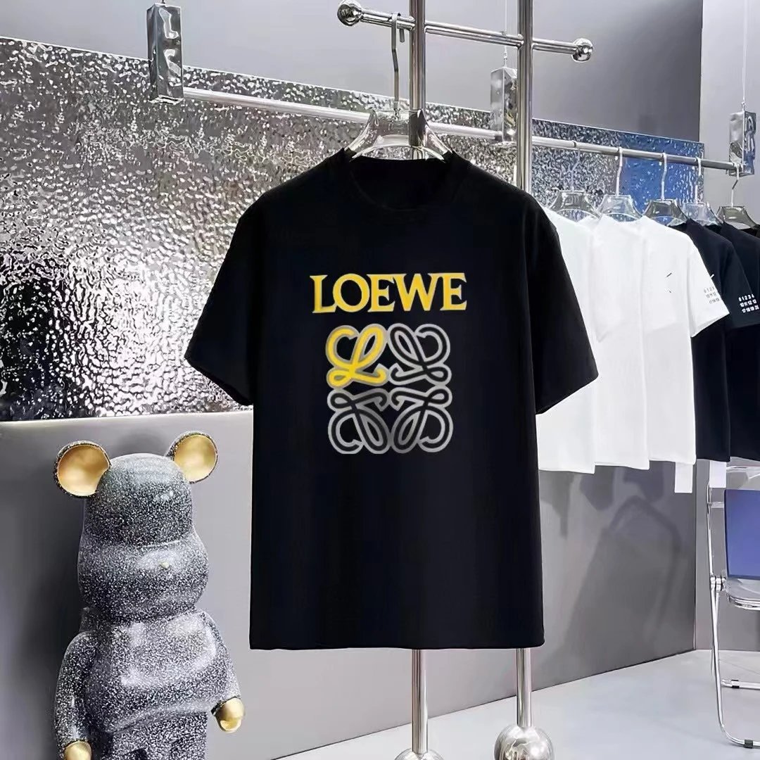 Loewe Puzzle Logo Print Black T-Shirt - 27