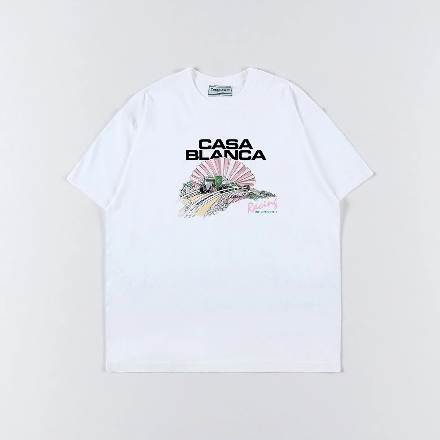 Casablanca Casa Sport Graphic Print White T-Shirt - 20
