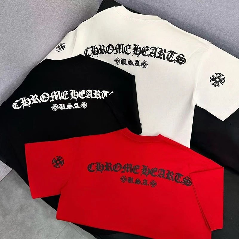 Design Gothic Letter M / L Red Oversized T-Shirt - 29