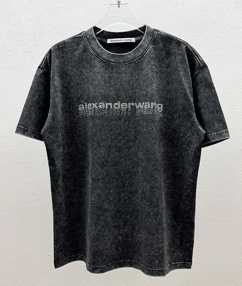 Alexander Wang Alo Black Oversized T-Shirt - 9