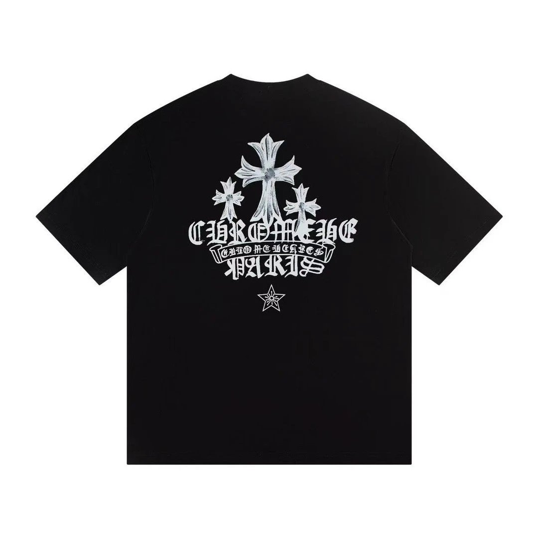 Off-White Cross Tree Graphic Black T-Shirt - 10