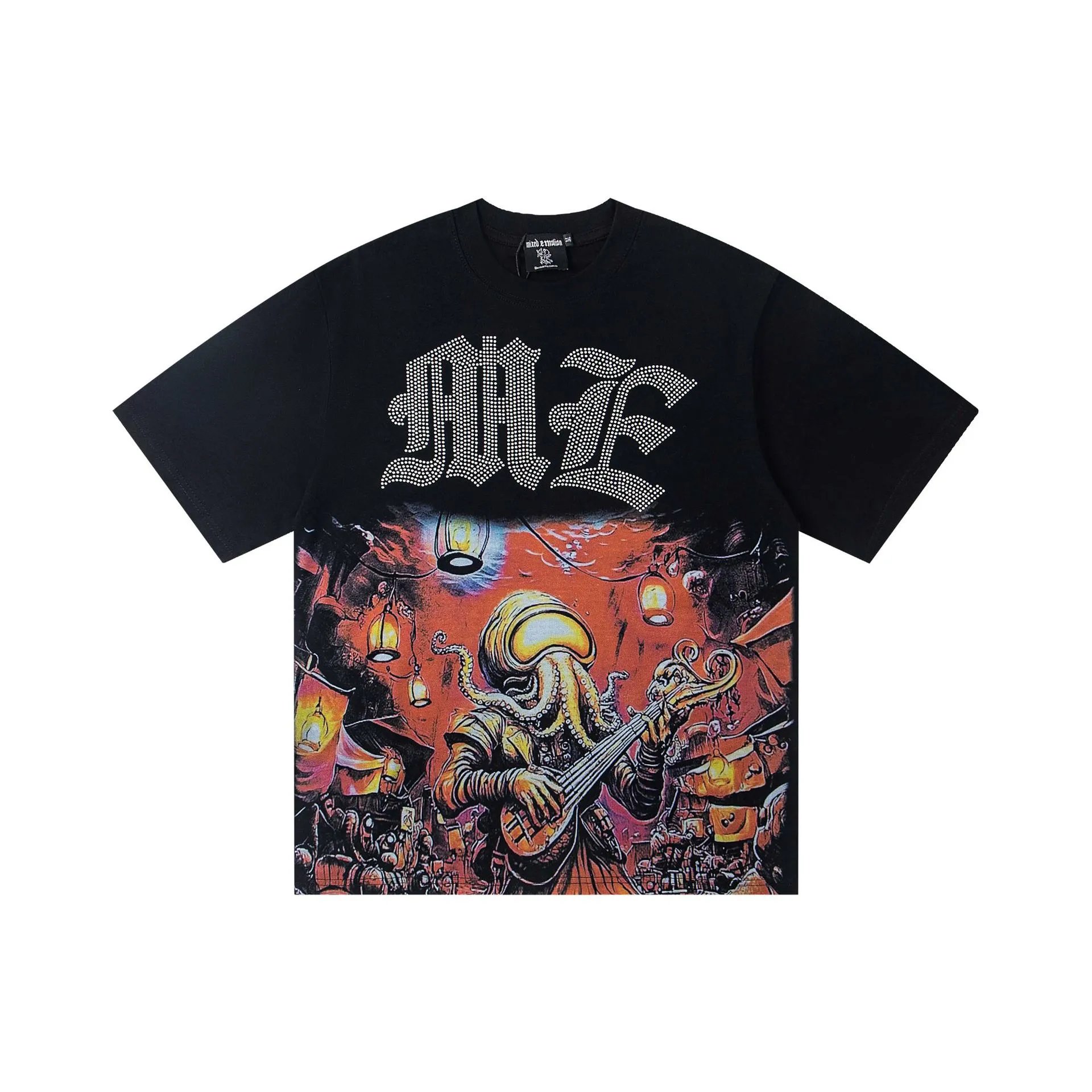 Hellstar Studios Lizard Rider Black T-Shirt - 18