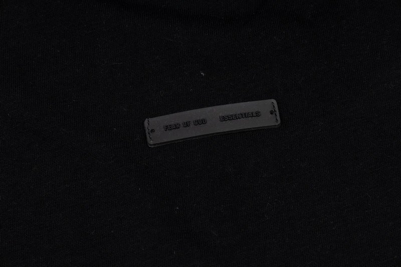 Fear of God Essentials Black Logo T-Shirt - 24