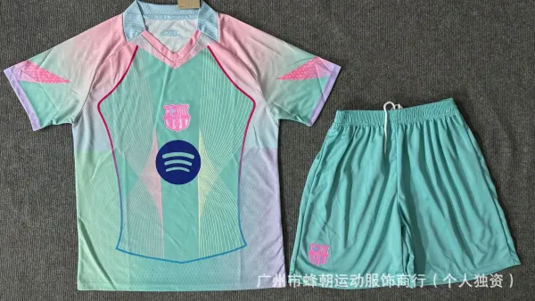 FC Barcelona x Spotify Third Kit Multicolor Jersey Set - 1