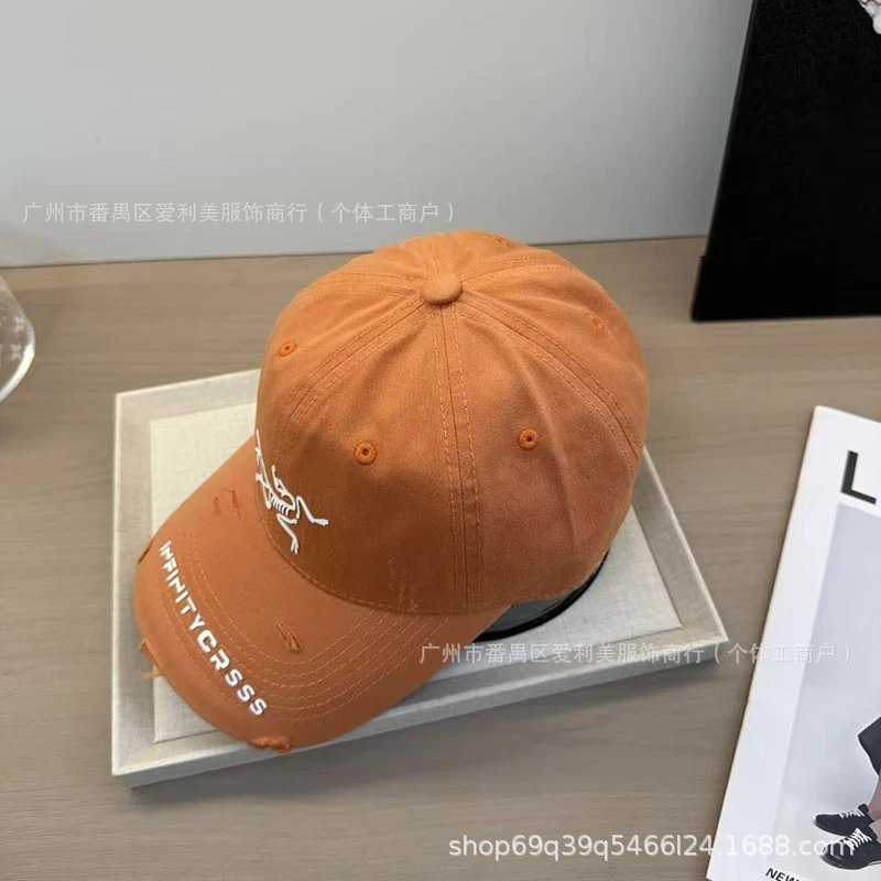 Arc'teryx x Infinitycrass Beige Distressed Baseball Cap - 24
