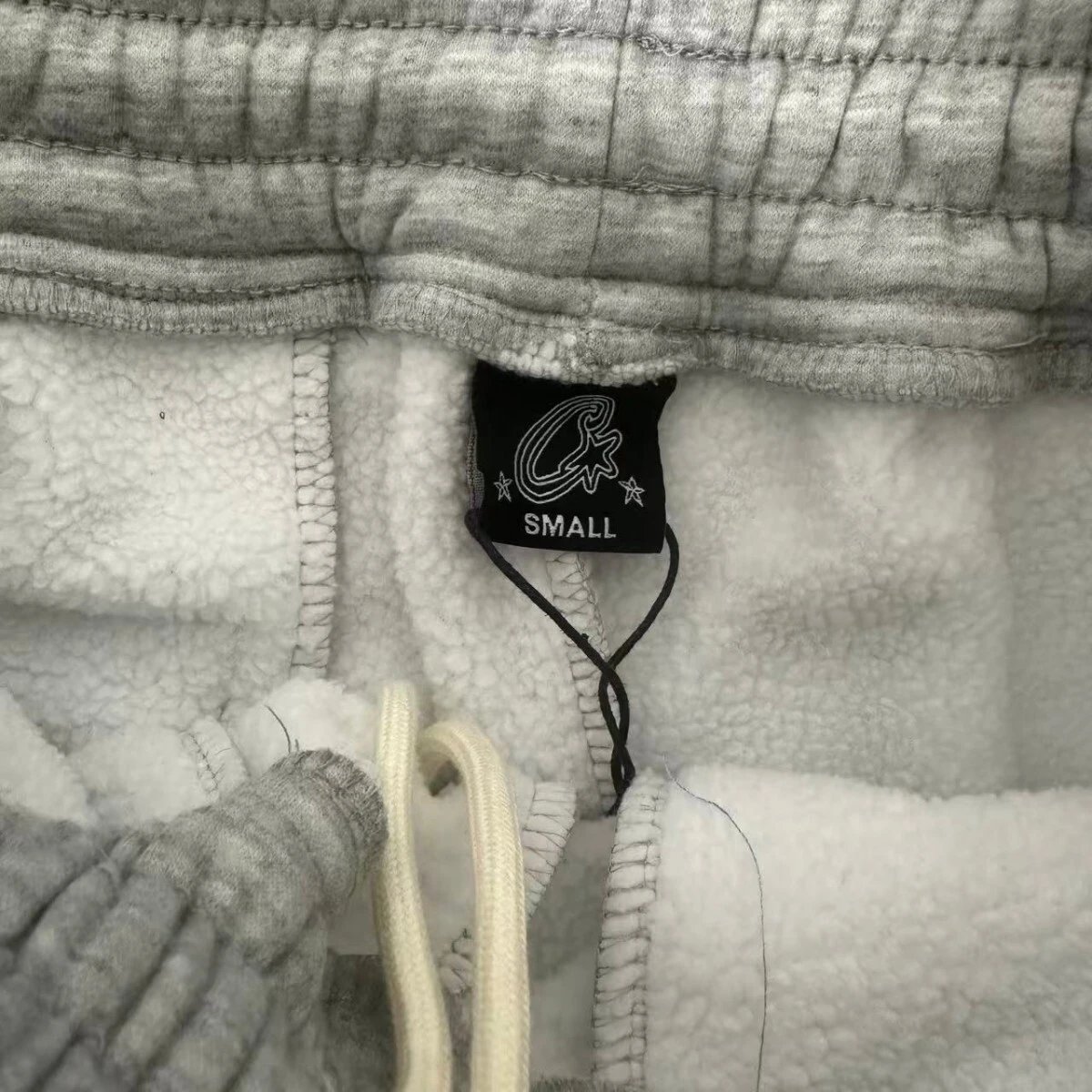 Burberry Logo-Embroidered Heather Gray Sweatpants - 25