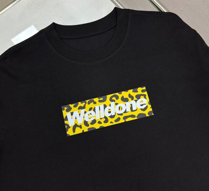 Design WE11DONE Classic Logo White T-Shirt T-Shirts - 3