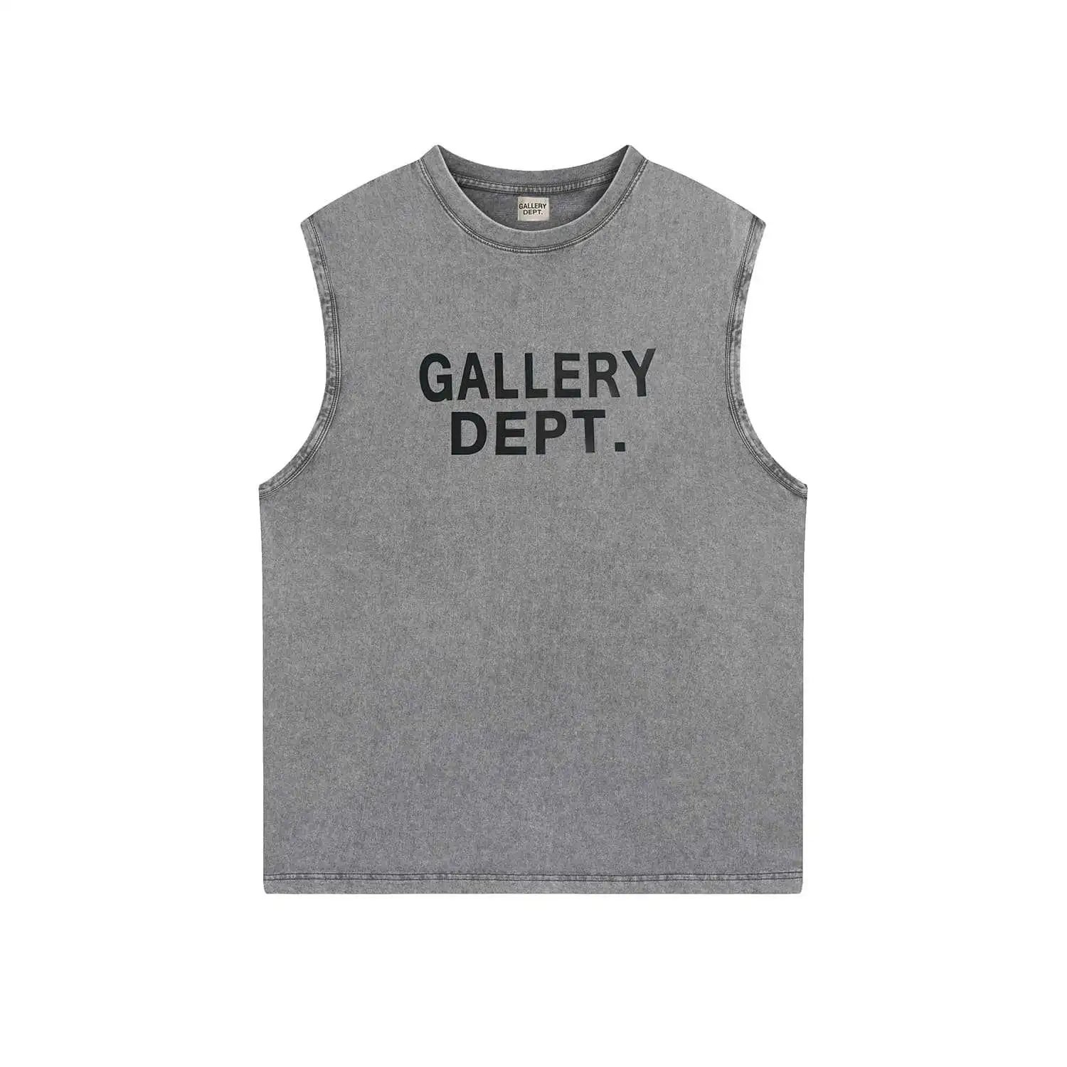 Gallery Dept Gallery Dept. Acid Wash Tank Top Brown Vest Top - 8