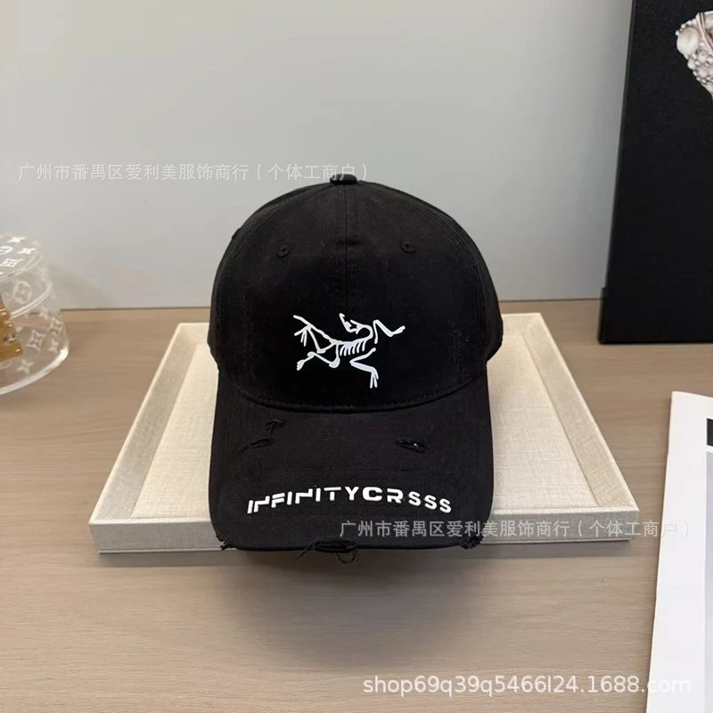 Arc'teryx x Infinitycrass Beige Distressed Baseball Cap - 10