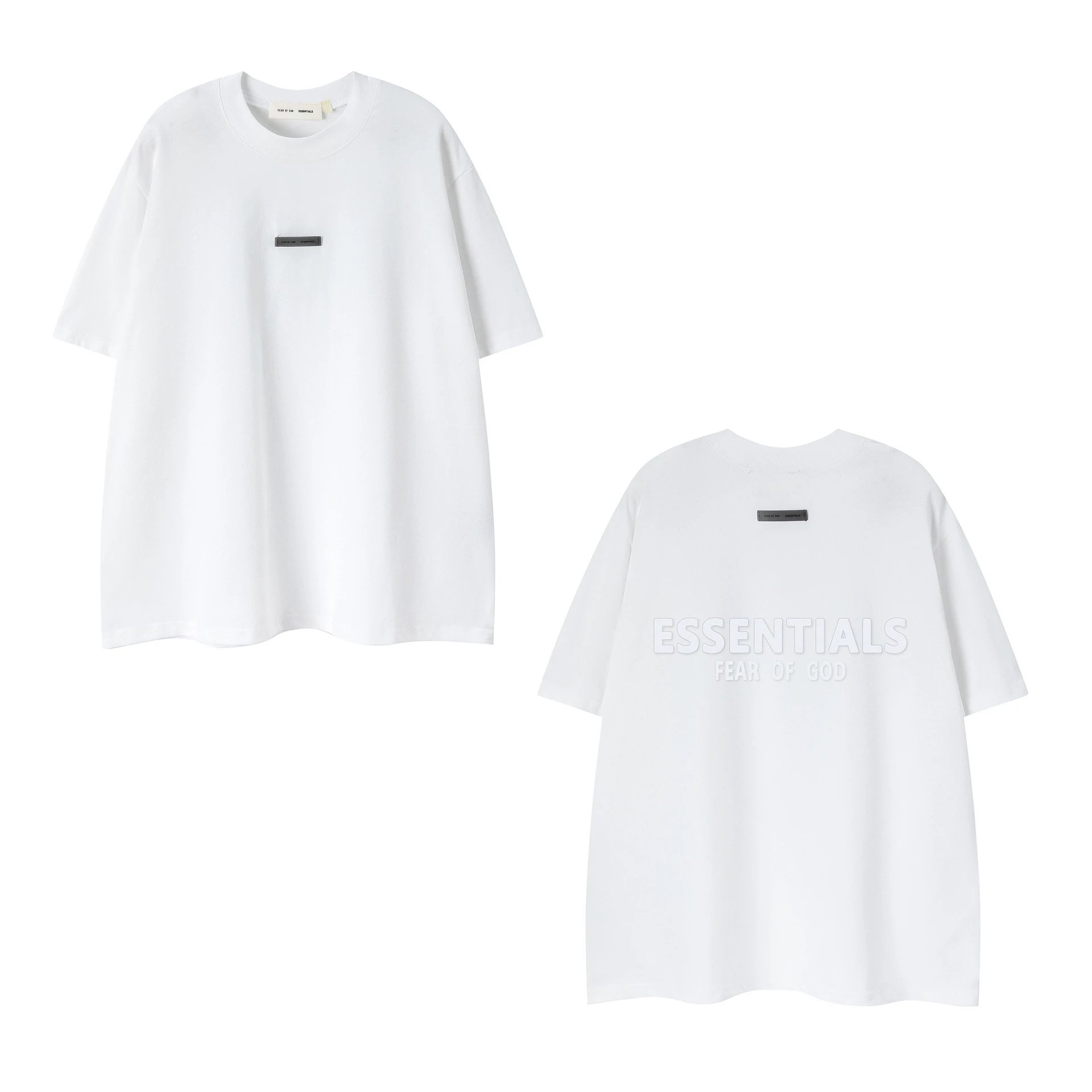 Fear of God Essentials Logo-Print Drawstring Shorts Black - 6