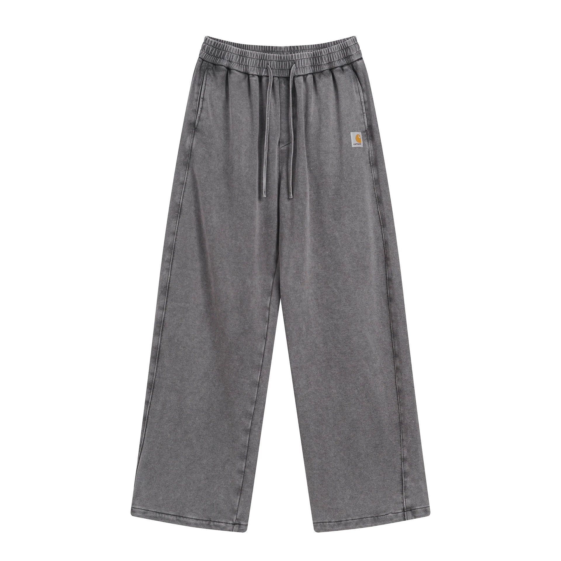Carhartt Work In Progress Carhartt WIP Sweatpants Navy with Yellow Logo Sweatpants - 51