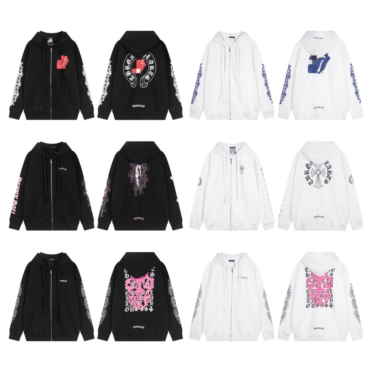 Unisex Zip-Up Hoodie