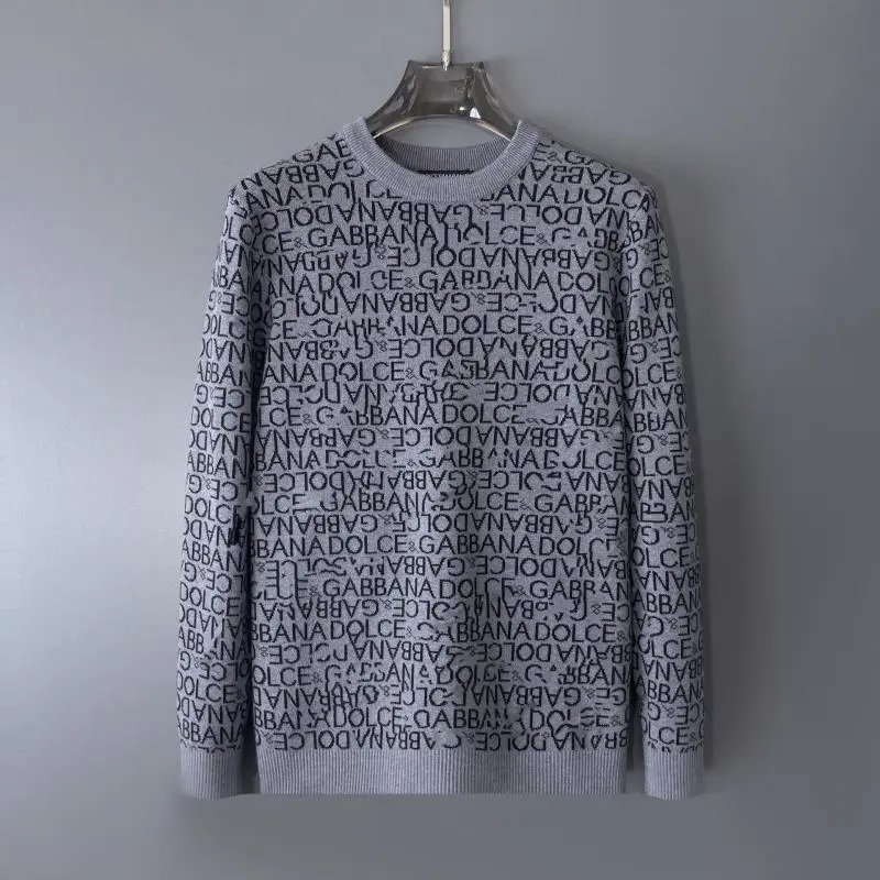 Dolce & Gabbana Knitwear Crewneck logo jacquard sweater — 11