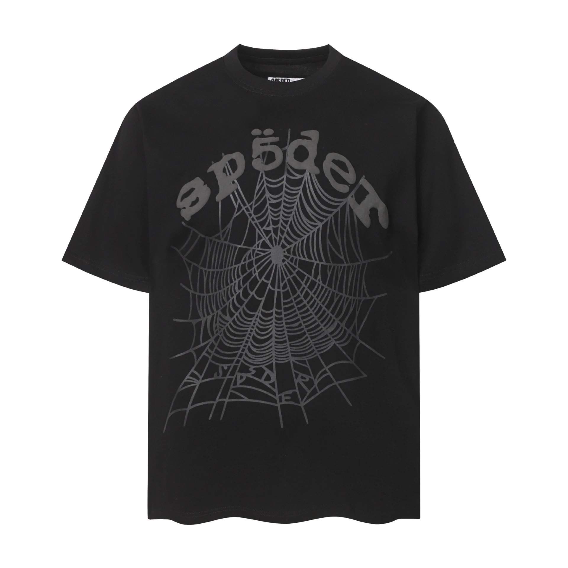 SP5DER Distorted Logo White T-Shirt - 9