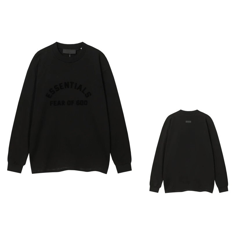 Design Wrestling Graphic Sweatshirt Black Sweater - 23