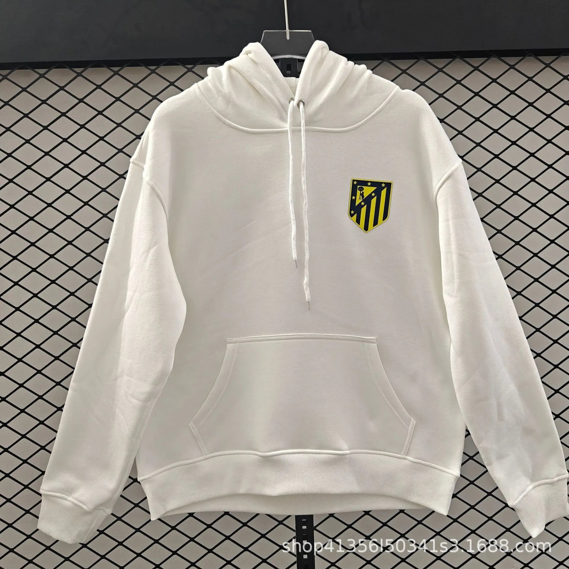 Arsenal FC Hoodie Red with White Stripes - 9