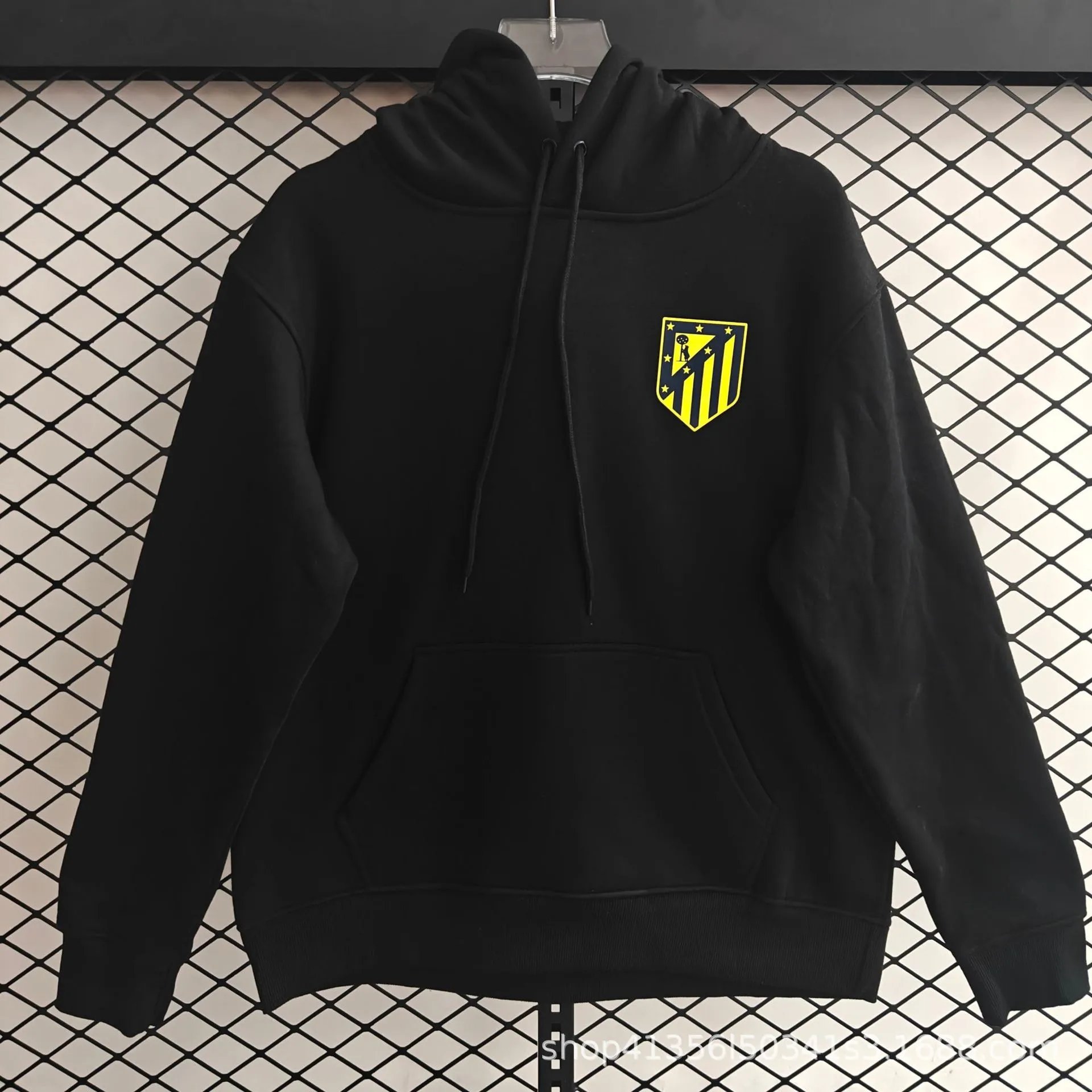 Arsenal FC Hoodie Red with White Stripes - 12