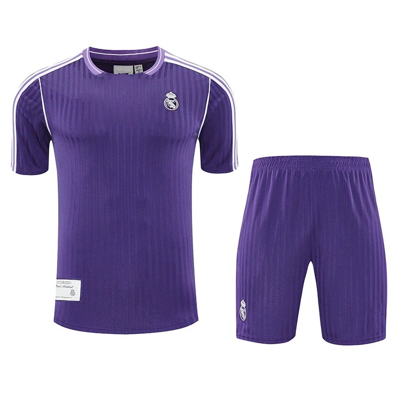 AFA Training Kit Black Light Blue Sporty Jersey and Shorts Set - 6