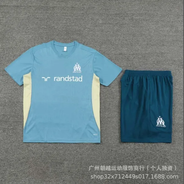 AFA Argentina National Team Training Kit Light Gray / Black Jersey and Shorts Set - 27