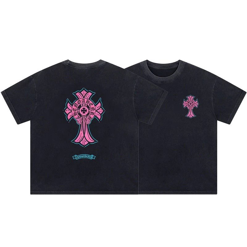 Off-White Cross Tree Graphic Black T-Shirt - 14