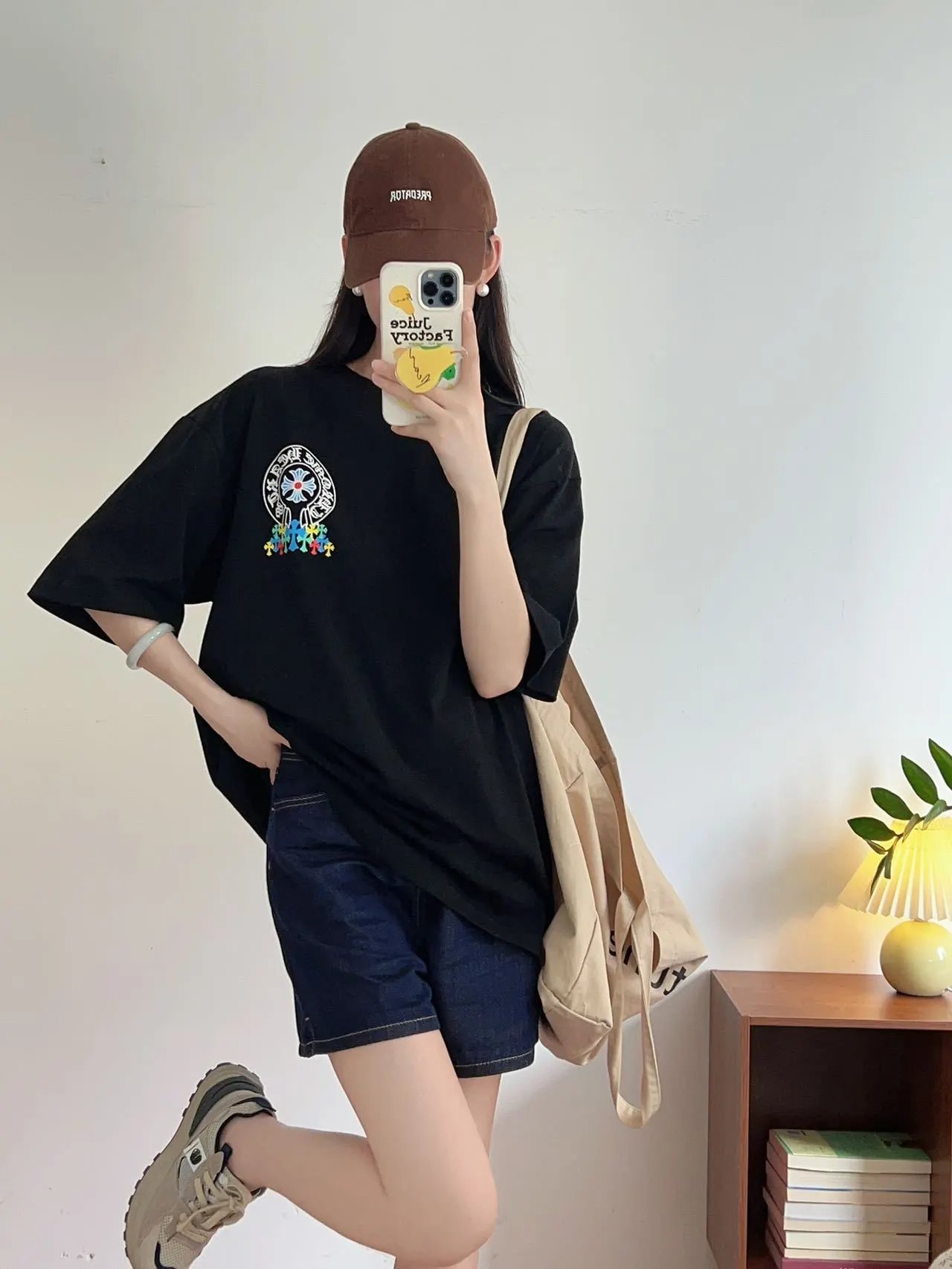 Chrome Hearts Triple Cross White T-Shirt - 3
