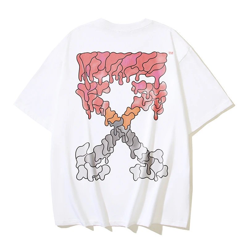 Off-White Arrow Outline Graphic T-Shirt Black - 9