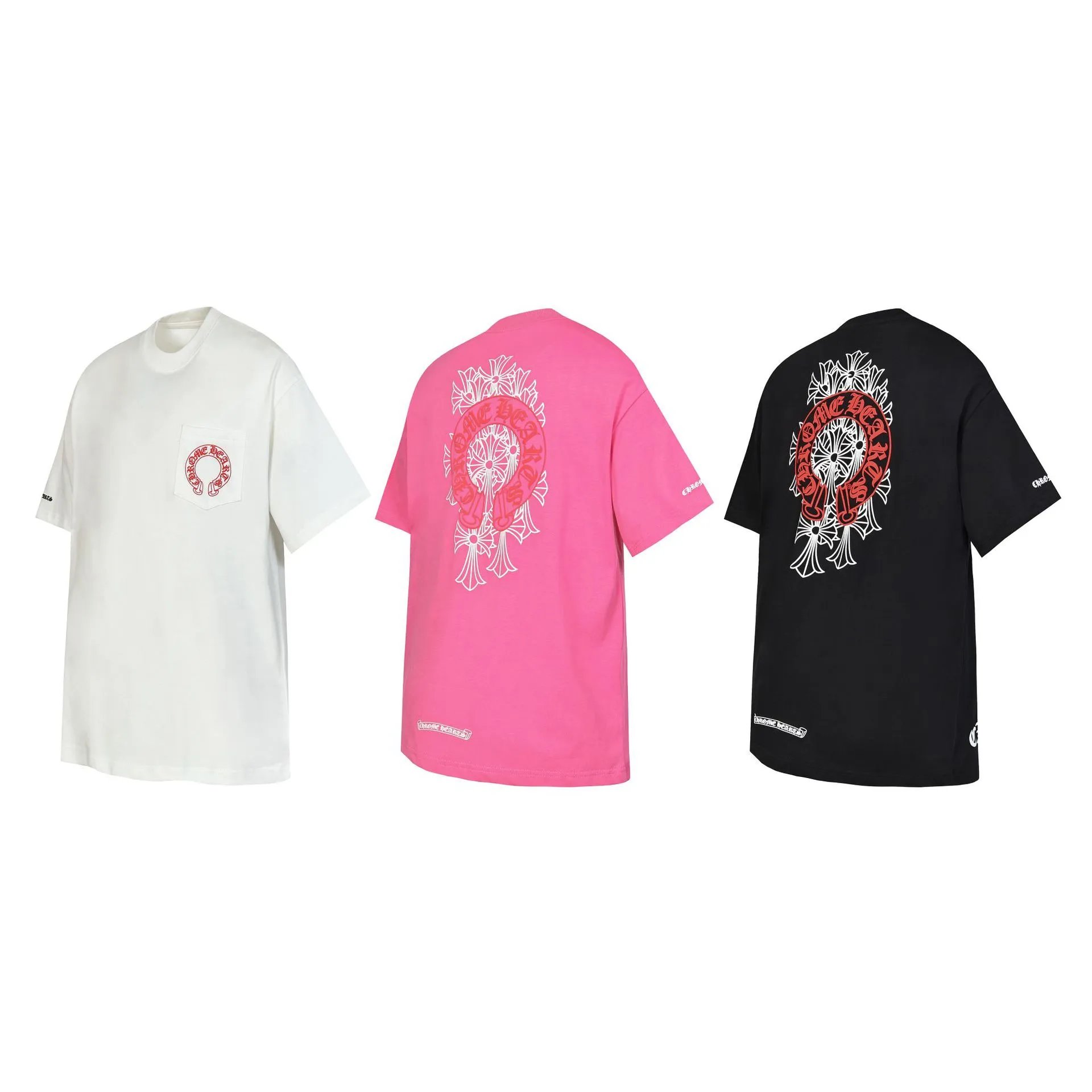 Off-White x Chrome Hearts Cross Motif White T-Shirt - 3