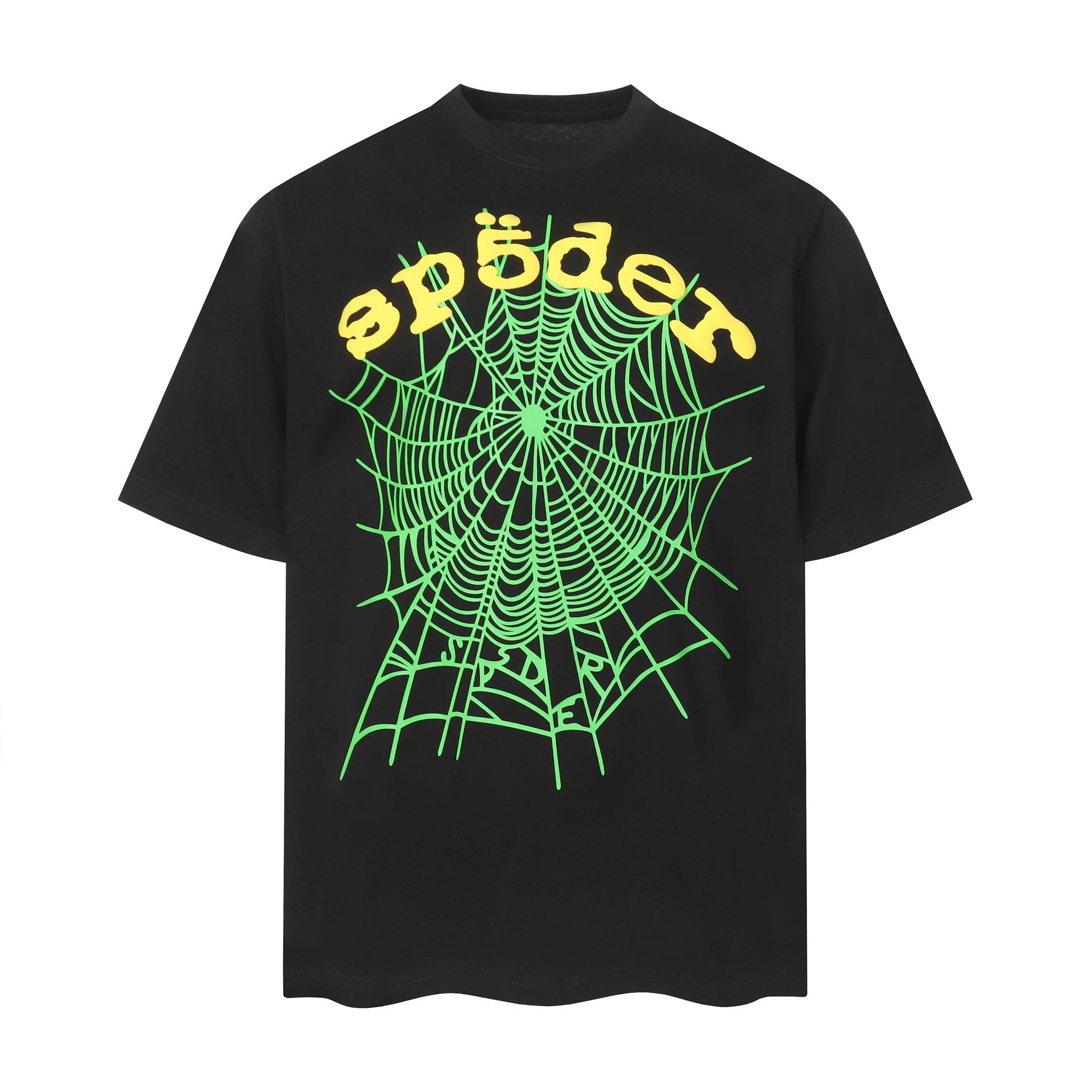 SP5DER Distorted Logo White T-Shirt - 16