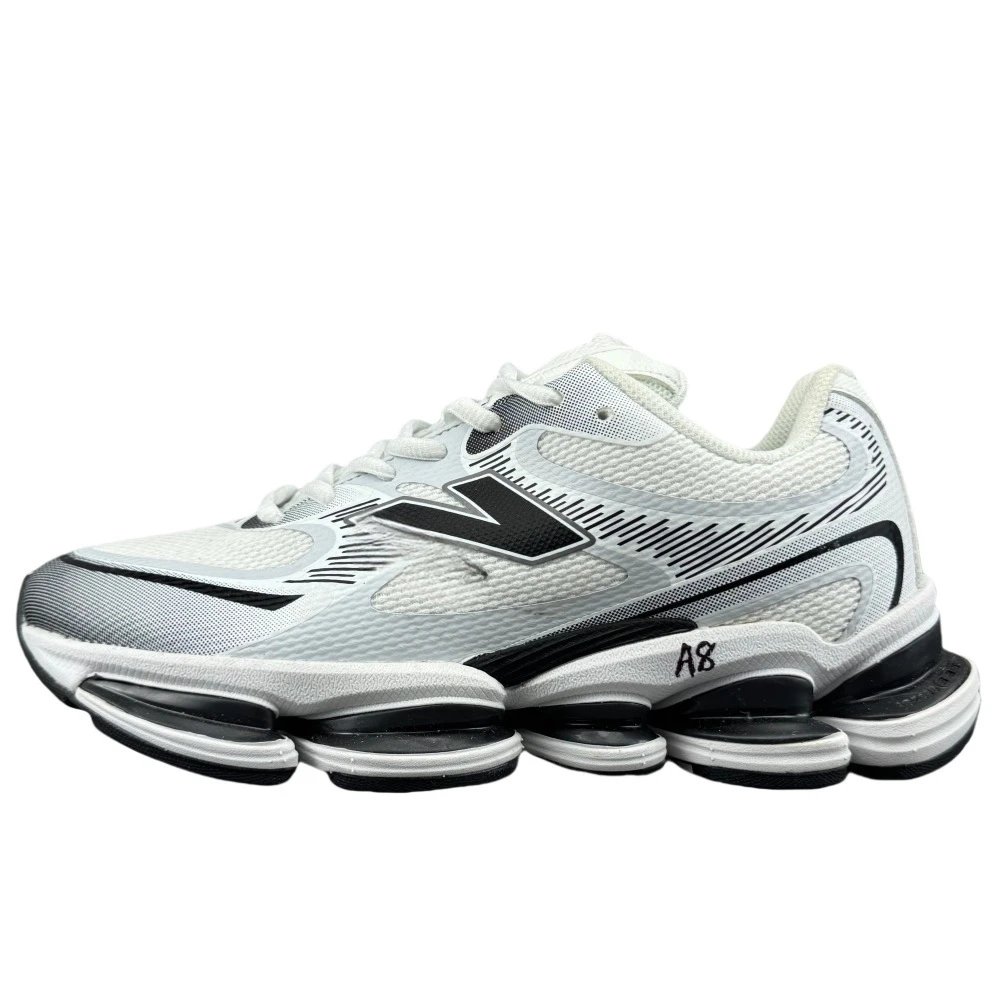 New Balance A15 Gray Black Red Running Shoes - 18