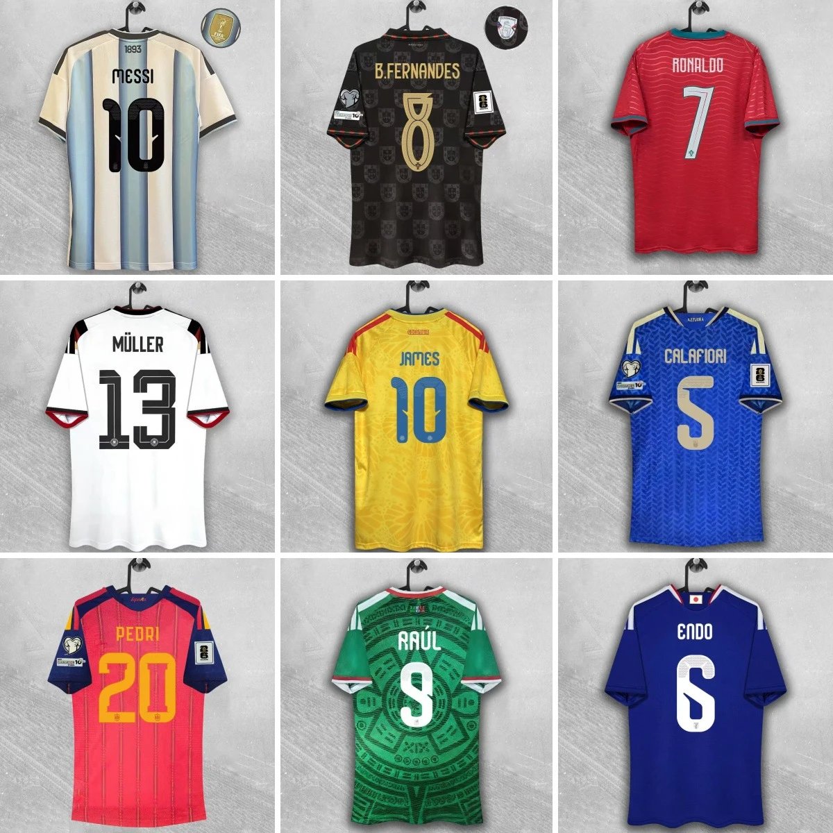 Argentina Messi 10 B