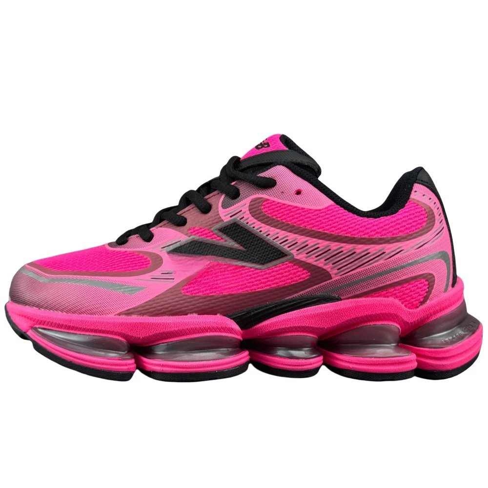 New Balance A15 Gray Black Red Running Shoes - 22