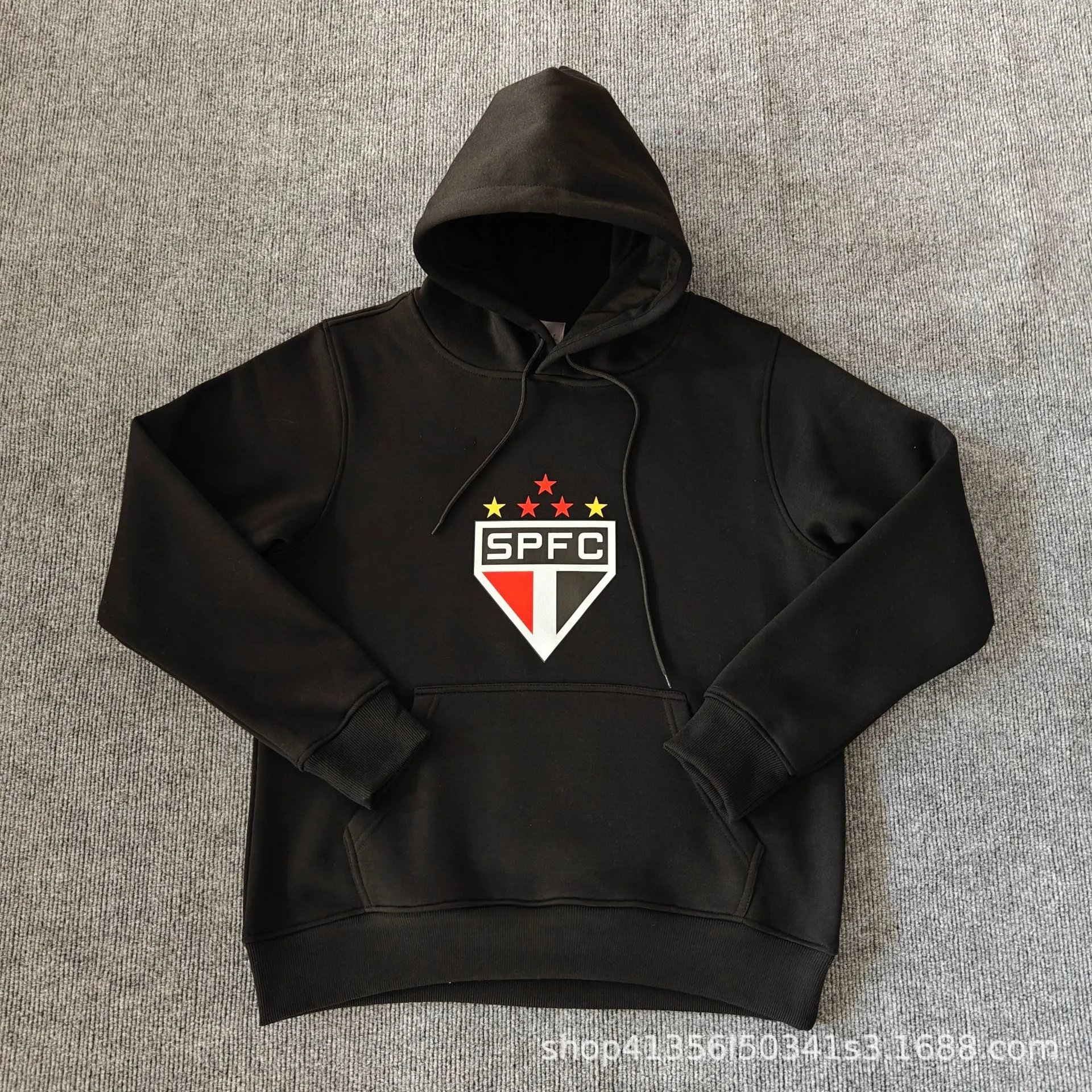 Corinthians São Paulo FC Logo Hoodie White Hoodie - 12