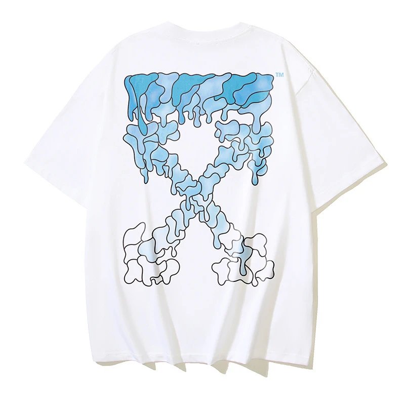 Off-White Arrow Outline Graphic T-Shirt Black - 17