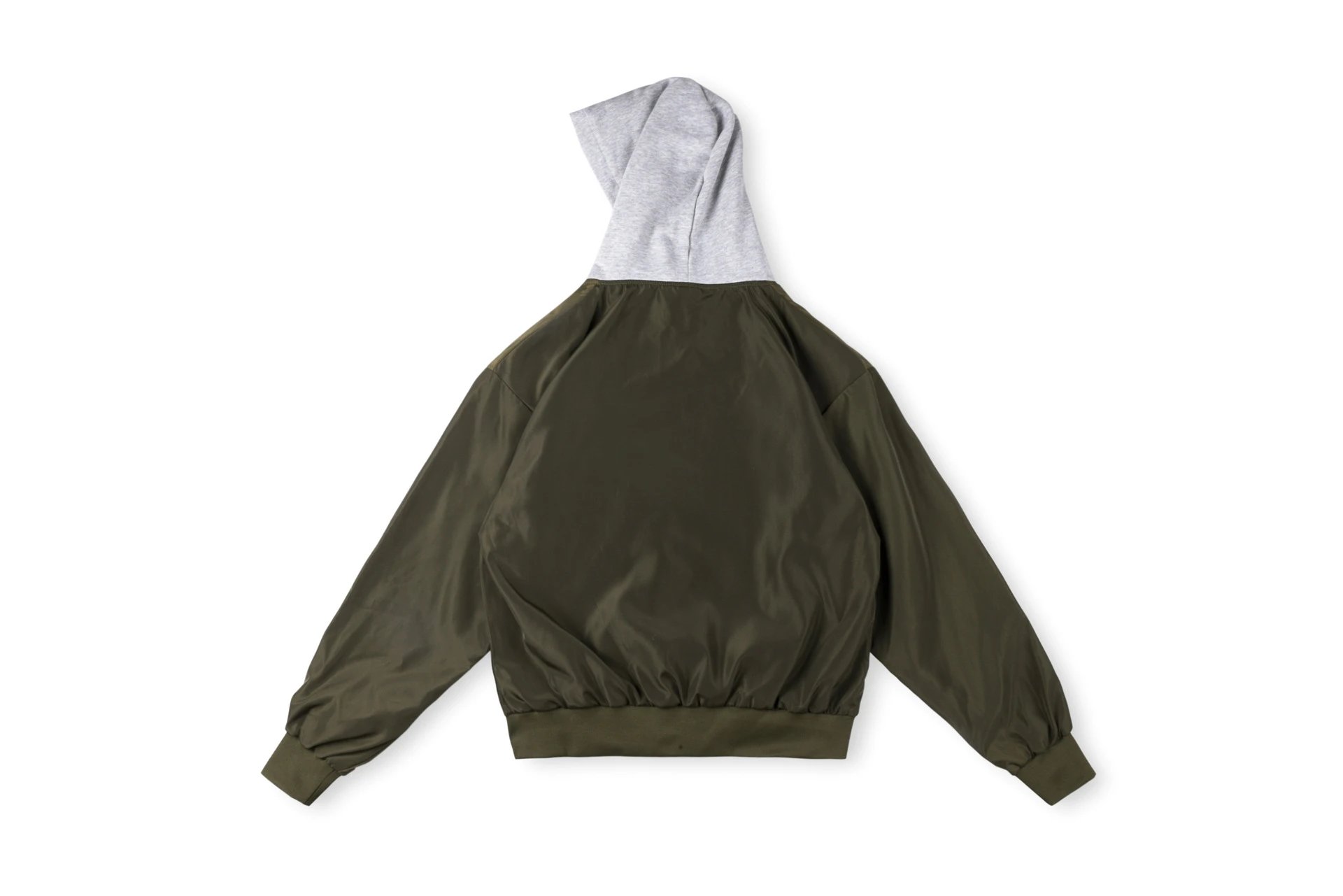 Design Saint Vanity Camo Hooded Windbreaker Jacket Outerwear - 4