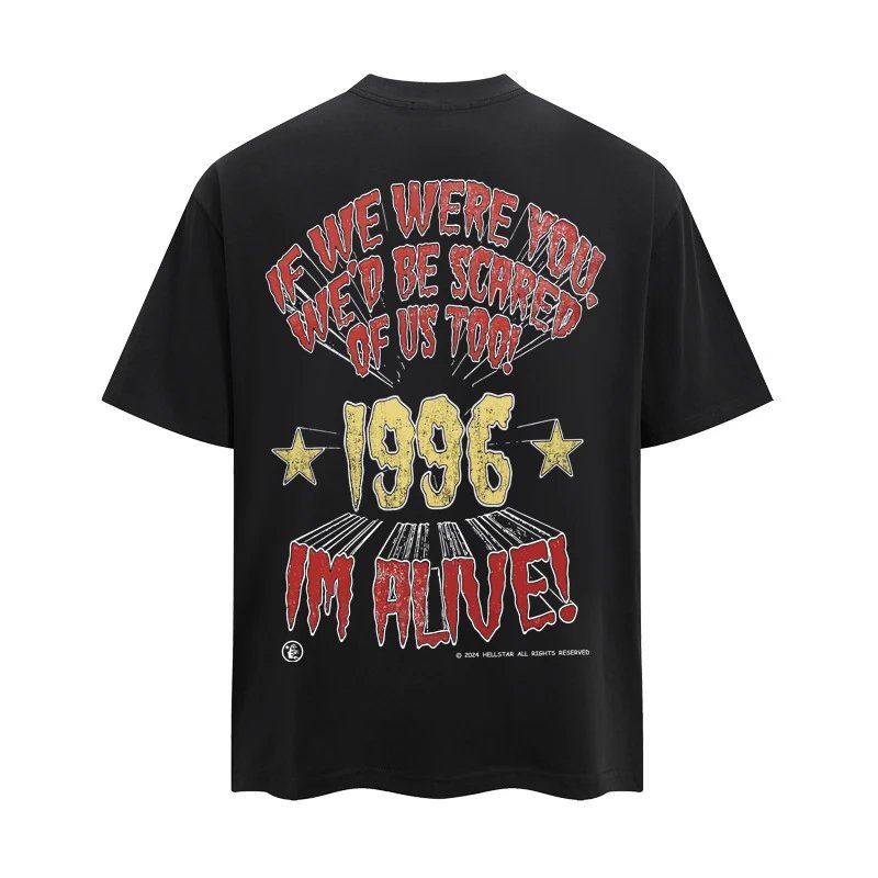 Hellstar I Survived the Hellstar Graphic T-Shirt White - 14